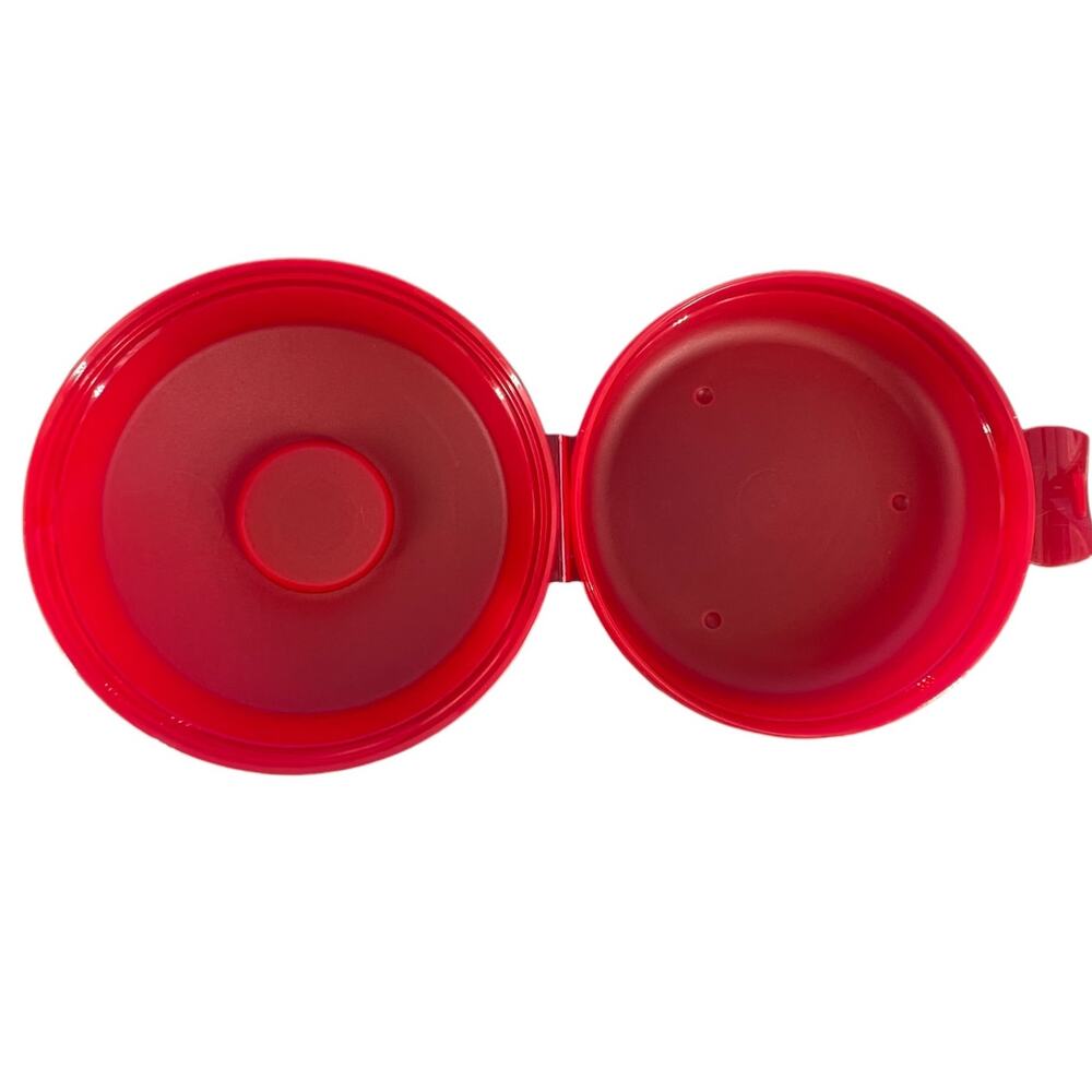 Tupperware BUNDLE Forget Me Not Hanging Cheese Onion Bagel Keeper Saver Orange - Picture 14 of 16